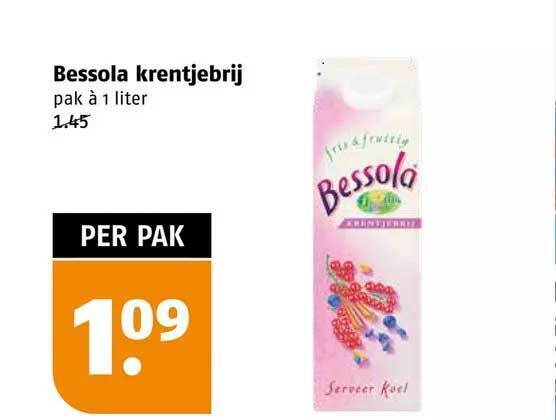 Bessola krentjebrij aanbieding bij Poiesz