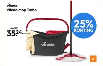 Blokker Vileda mop turbo aanbieding