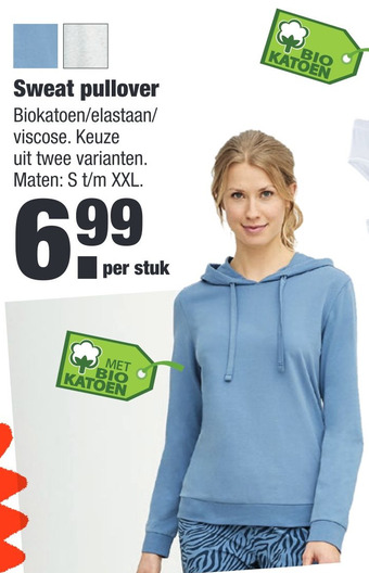 ALDI Sweat pullover aanbieding