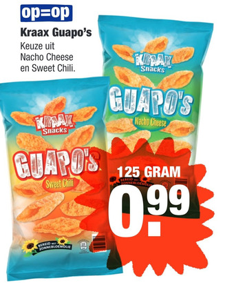 ALDI Kraax Guapo's aanbieding