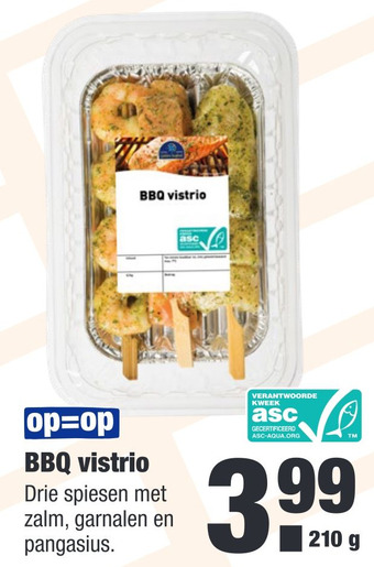 ALDI BBQ vistrio aanbieding