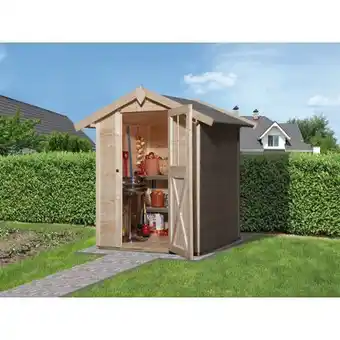 Praxis Weka tuinhuis 317 gr2 148x152cm aanbieding