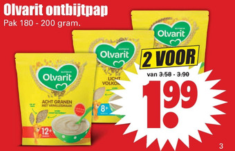 Dirk Olvarit ontbijtpap aanbieding