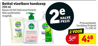 Kruidvat Dettol vloeibare handzeep aanbieding