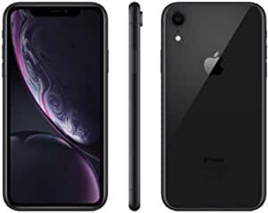 Amazon Apple iphone xr, 64gb, zwart (refurbished) aanbieding