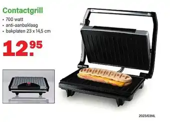 Van Cranenbroek Contactgrill aanbieding