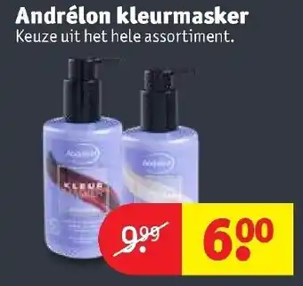 Kruidvat Andrelon Kleurmasker aanbieding