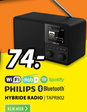 Expert HYBRIDE RADIO | TAPR802 aanbieding