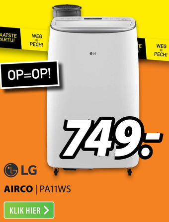 Expert LG AIRCO PA11WS aanbieding