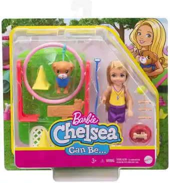 Bol.com Barbie tienerpop chelsea can be meisjes 153 cm geel/paars aanbieding
