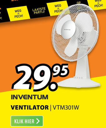 Expert INVENTUM VENTILATOR |VTM301W aanbieding