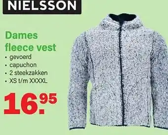 Van Cranenbroek Dames fleece vest aanbieding