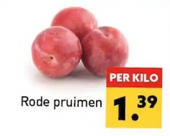 Tanger Markt Rode Pruimen aanbieding