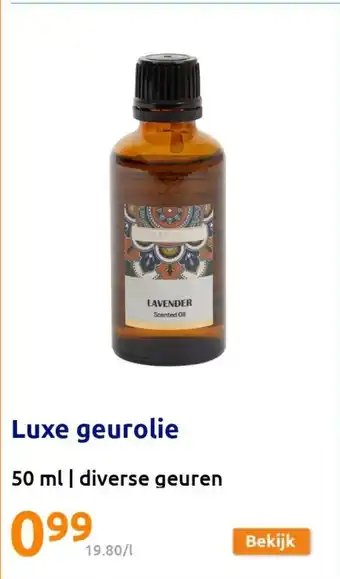 Action Luxe geurolie 50 ml aanbieding