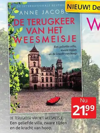 Boekenvoordeel De Terugkeer Van Het Weesmeisje - Anne Jacobs aanbieding