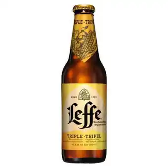 Coop Leffe tripel belgisch abdijbier fles aanbieding