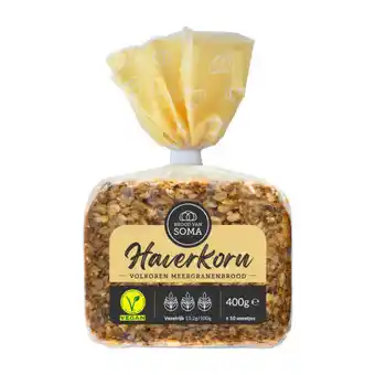 Coop Brood van soma haverkorn volkoren meergranenbrood 400 g aanbieding