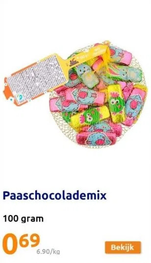 Action Paaschocolademix aanbieding