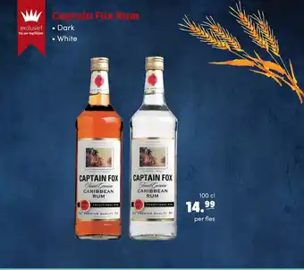 uw topSlijter Captain fox rum 100cl aanbieding