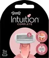 Bol.com Wilkinson sword intuition - complete scheermesjes voor vrouwen (5 mesjes) - 3 stuks aanbieding