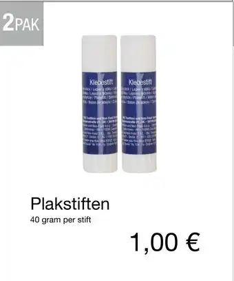 Kik Plakstiften aanbieding