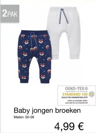 Kik Baby jongen broeken aanbieding