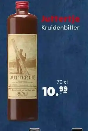 uw topSlijter Juttertje kruidenbitter aanbieding