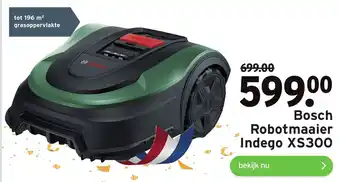 GAMMA Bosch robotmaaier indego XS300 aanbieding