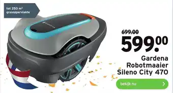 GAMMA Gardena robotmaaier sileno city 470 aanbieding