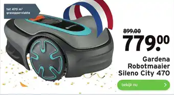 GAMMA Gardena robotmaaier sileno city 470 aanbieding