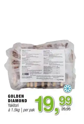 Amazing Oriëntal Golden diamond yakitori aanbieding