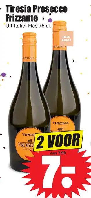 Dirk Tiresia Prosecco Frizzante aanbieding