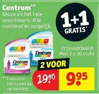 Kruidvat Centrum 1+1 aanbieding