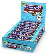 Bol.com Snickers | hi-protein bar | chocolate crisp | doos | 12 x 55 gram | snel afvallen zonder poespas! aanbieding