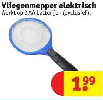 Kruidvat Vliegenmepper eektrisch aanbieding