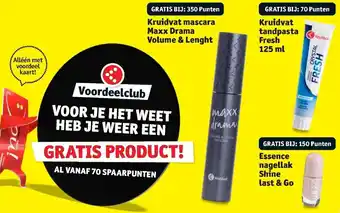 Kruidvat Voordeelclub aanbieding