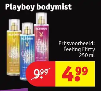 Kruidvat Playboy bodymist 250ml aanbieding