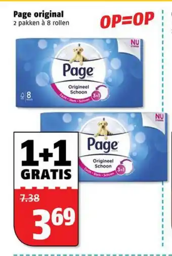 Poiesz Page original aanbieding