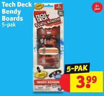 Kruidvat Tech deck bendy boards 5-pak aanbieding