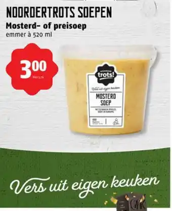 Poiesz Noordertrots Soepen Mosterd- of preisoep aanbieding