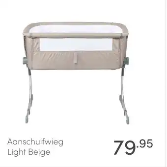 Baby & Tiener Aanschuifwieg Light Beige aanbieding