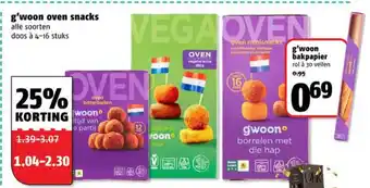 Poiesz G'woon oven snacks aanbieding