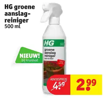 Kruidvat HG groene aanslag-reiniger 500ml aanbieding