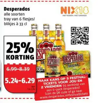 Poiesz Desperados aanbieding