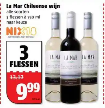 Poiesz La Mar Chileense wijn aanbieding