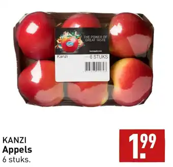 ALDI Kanzi appels 6 stuks aanbieding