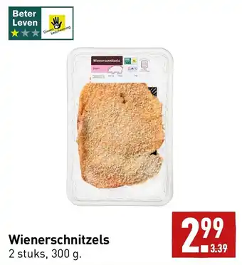 ALDI Wienerschnitzels 300g aanbieding