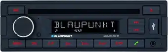 Bol.com Blaupunkt milano 200 bt autoradio cd-speler - enkel din - bluetooth handsfree en usb/aux-ingang aanbieding