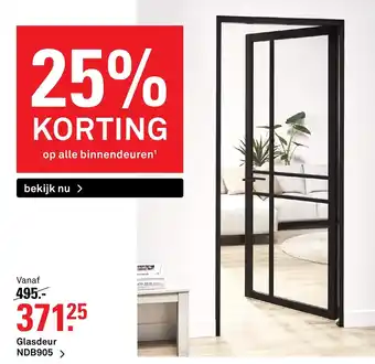 Karwei Glasdeur NDB905 aanbieding