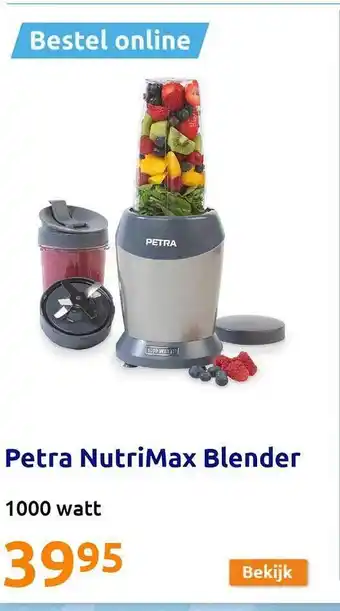 Action Petra nutrimax blender aanbieding